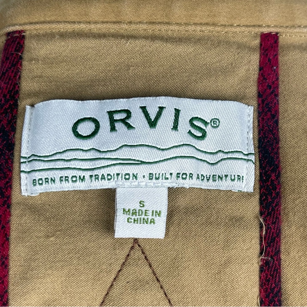 Orvis Stretch Sateen Sporting/Chore Jacket - Bronze - Women's Small - Picture 13 of 15